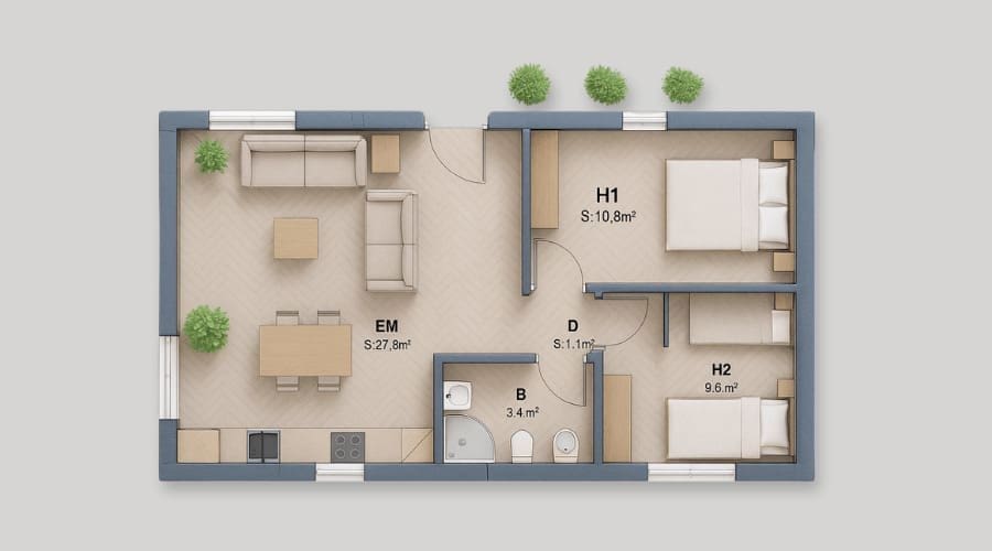 Luxe Homes 360 - Autopromocion Casas Prefabricadas Línea Smart - casa prefabricada estructura madera 60 7