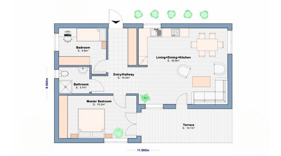 Luxe Homes 360 - Autopromocion Casas Prefabricadas Línea Smart - casa prefabricada estructura madera 82 5