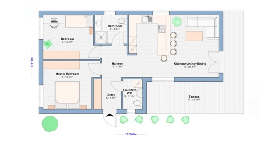 Luxe Homes 360 - Autopromocion Casas Prefabricadas Línea Smart - casa prefabricada estructura madera 85 5