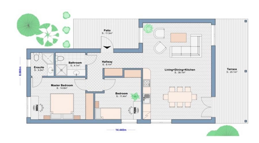 Luxe Homes 360 - Autopromocion Casas Prefabricadas Línea Smart - casa prefabricada estructura madera 96 5